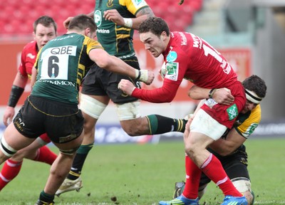 Scarlets v Northampton Saints 140112