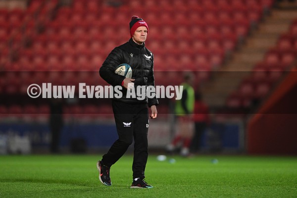 010122 - Scarlets v Ospreys - United Rugby Championship - Dwayne Peel Head Coach of the Scarlets 