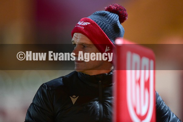 010122 - Scarlets v Ospreys - United Rugby Championship - Dwayne Peel Head Coach of the Scarlets 