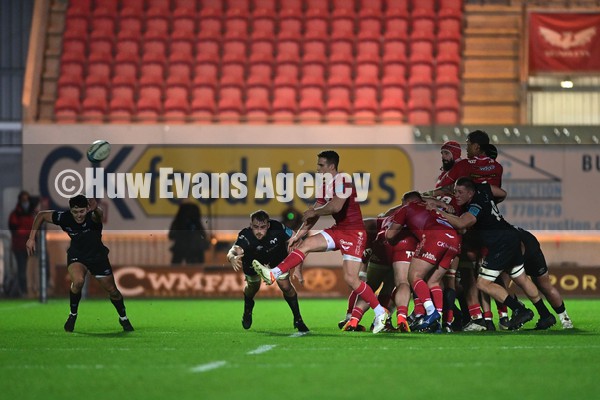 010122 - Scarlets v Ospreys - United Rugby Championship - Kieran Hardy of the Scarlets   