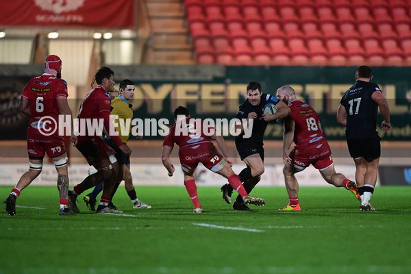 010122 - Scarlets v Ospreys - United Rugby Championship - Michael Collins of the Ospreys   