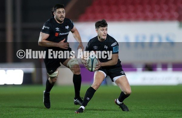 010122 - Scarlets v Ospreys - United Rugby Championship - Josh Thomas of Ospreys