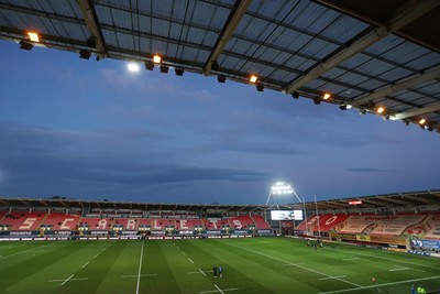 261225 - Scarlets v Ospreys - United Rugby Championship - General View of Parc y Scarlets