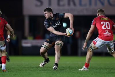 261225 - Scarlets v Ospreys - United Rugby Championship - James Ratti of Ospreys 