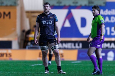 261225 - Scarlets v Ospreys - United Rugby Championship - James Ratti of Ospreys