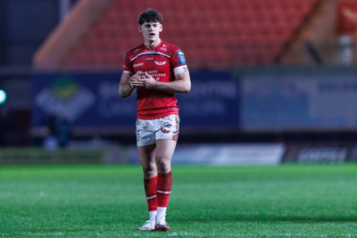 261225 - Scarlets v Ospreys - United Rugby Championship - Eddie James of Scarlets