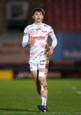 100126 - Scarlets v Section Paloise - Investec Champions Cup - Ellis Mee of Scarlets 