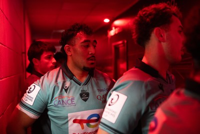 100126 - Scarlets v Section Paloise - Investec Champions Cup - Carwyn Tuipulotu of Pau 