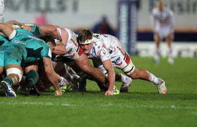 100126 - Scarlets v Section Paloise - Investec Champions Cup - Taine Plumtree of Scarlets 