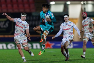 100126 - Scarlets v Section Paloise - Investec Champions Cup - Theo Attissogbe of Pau