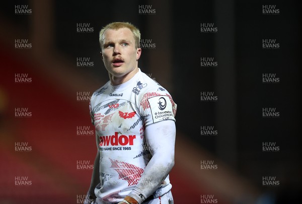 100126 - Scarlets v Section Paloise - Investec Champions Cup - Blair Murray of Scarlets 
