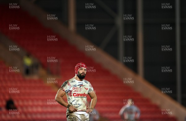 100126 - Scarlets v Section Paloise - Investec Champions Cup - Josh Macleod of Scarlets 