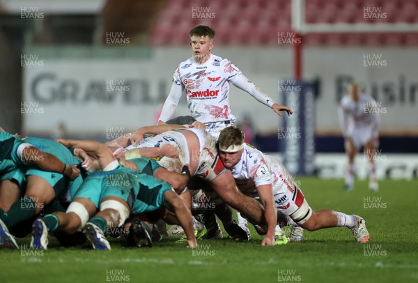 100126 - Scarlets v Section Paloise - Investec Champions Cup - Archie Hughes of Scarlets 