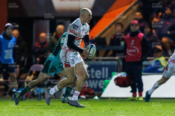 100126 - Scarlets v Section Paloise - Investec Champions Cup - Ioan Nicholas of Scarlets