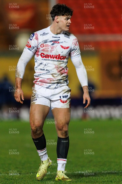 100126 - Scarlets v Section Paloise - Investec Champions Cup - Eddie James of Scarlets