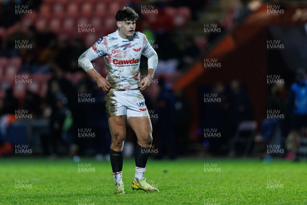 100126 - Scarlets v Section Paloise - Investec Champions Cup - Eddie James of Scarlets
