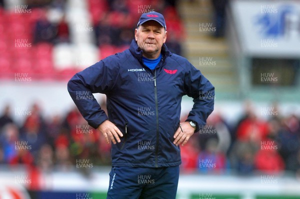 150117 Scarlets v Saracens - Champions Cup - Scarlets Head Coach Wayne Pivac by Gwenno Davies/Huw Evans Agency