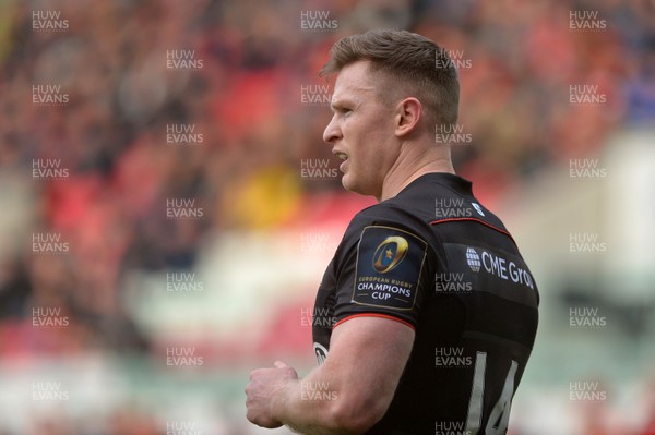 150117 Scarlets v Saracens - Champions Cup - Chris Ashton of Saracens by Gwenno Davies/Huw Evans Agency