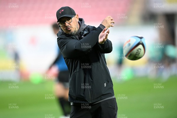 180926 - Scarlets v Saracens - Pre Season Friendly - Saracens attack coach, Dai Flanagan