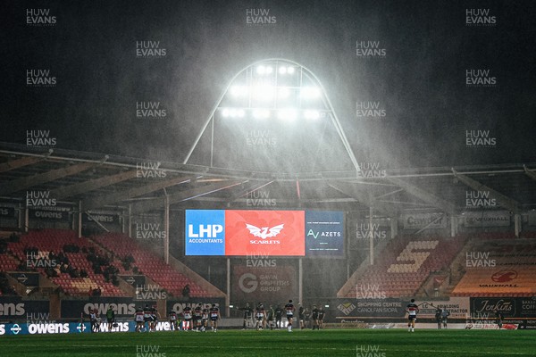 180926 - Scarlets v Saracens - Pre Season Friendly - A general view of play