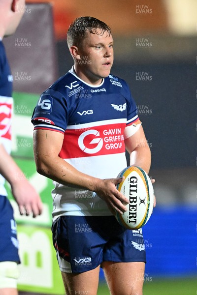 180926 - Scarlets v Saracens - Pre Season Friendly - Sam Costelow of Scarlets