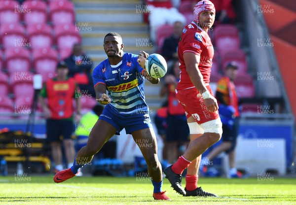 210522 - Scarlets v Stormers - United Rugby Championship - Warrick Gelant of Stormers