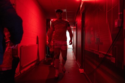 240126 - Scarlets v Ulster - United Rugby Championship - Eddie James of Scarlets 