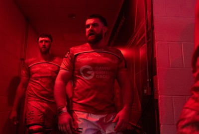 240126 - Scarlets v Ulster - United Rugby Championship - Kemsley Mathias of Scarlets 