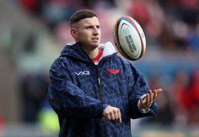 240126 - Scarlets v Ulster - United Rugby Championship - Dane Blacker of Scarlets 