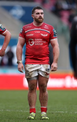 240126 - Scarlets v Ulster - United Rugby Championship - Kemsley Mathias of Scarlets 