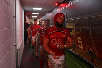 240126 - Scarlets v Ulster - United Rugby Championship - Josh Macleod of Scarlets 