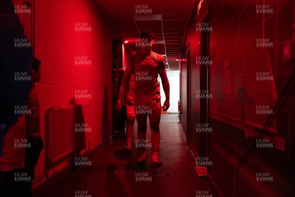 240126 - Scarlets v Ulster - United Rugby Championship - Eddie James of Scarlets 