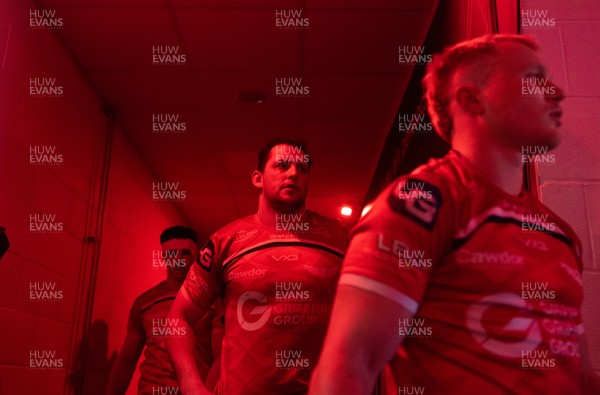 240126 - Scarlets v Ulster - United Rugby Championship - Ryan Elias of Scarlets 