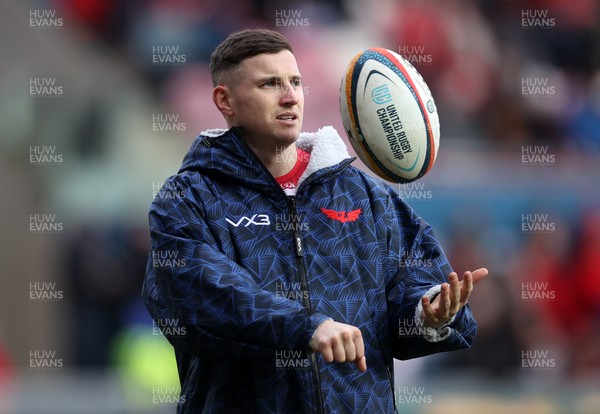 240126 - Scarlets v Ulster - United Rugby Championship - Dane Blacker of Scarlets 