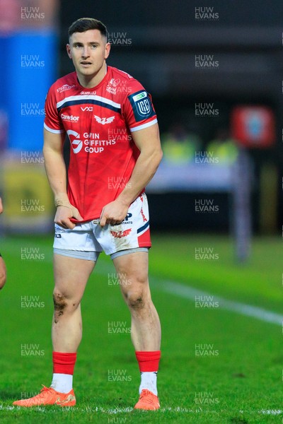 240126 - Scarlets v Ulster - United Rugby Championship - Dane Blacker of Scarlets