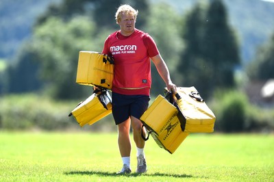 240819 - Scarlets A v Ulster A - Celtic Cup - Scarlets A coach Richie Pugh