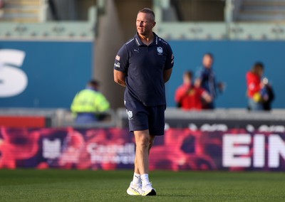 250426 - Scarlets v Vodacom Bulls - United Rugby Championship - Vodacom Bulls Head Coach Johan Ackermann 