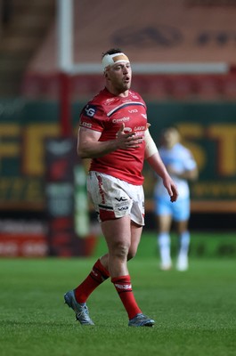 250426 - Scarlets v Vodacom Bulls - United Rugby Championship - Ryan Elias of Scarlets 