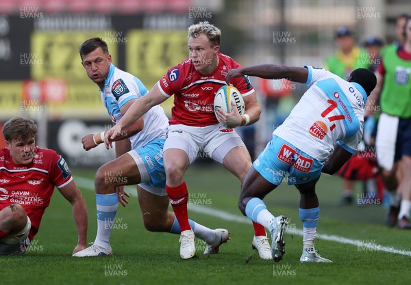 250426 - Scarlets v Vodacom Bulls - United Rugby Championship - Blair Murray of Scarlets 