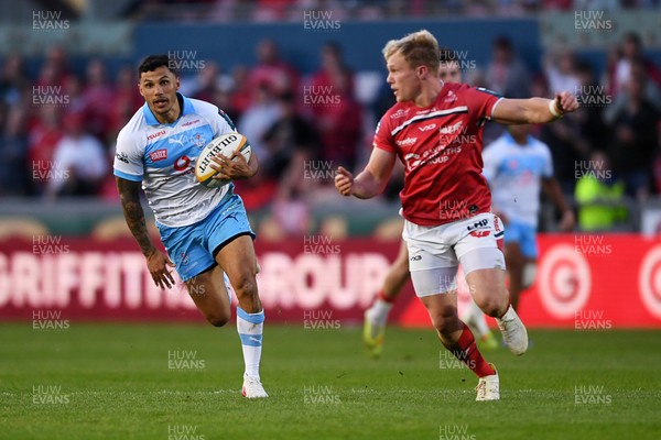 250426 - Scarlets v Vodacom Bulls - United Rugby Championship - Embrose Papier of Bulls