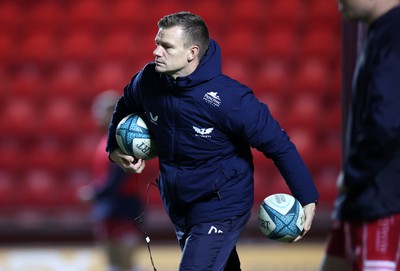 270123 - Scarlets v Vodacom Bulls - United Rugby Championship - Scarlets Head Coach Dwayne Peel 