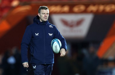 270123 - Scarlets v Vodacom Bulls - United Rugby Championship - Scarlets Head Coach Dwayne Peel 