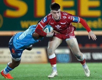 270123 - Scarlets v Vodacom Bulls - United Rugby Championship - Joe Roberts of Scarlets