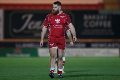 270123 - Scarlets v Vodacom Bulls - United Rugby Championship - Kemsley Mathias of Scarlets