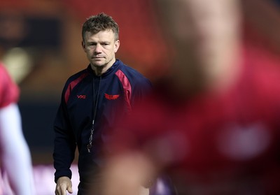 200326 - Scarlets v Zebre Parma - United Rugby Championship - Scarlets Head Coach Dwayne Peel 