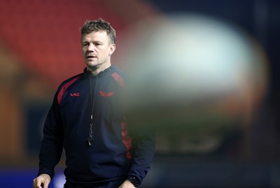 200326 - Scarlets v Zebre Parma - United Rugby Championship - Scarlets Head Coach Dwayne Peel 