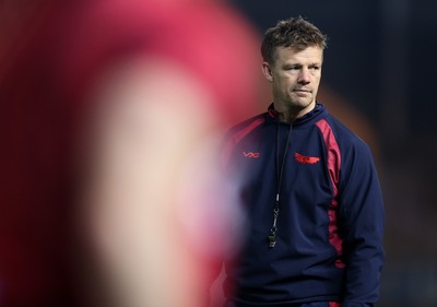 200326 - Scarlets v Zebre Parma - United Rugby Championship - Scarlets Head Coach Dwayne Peel 