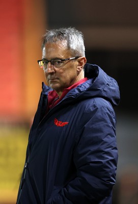 200326 - Scarlets v Zebre Parma - United Rugby Championship - Scarlets Director of Rugby Nigel Davies