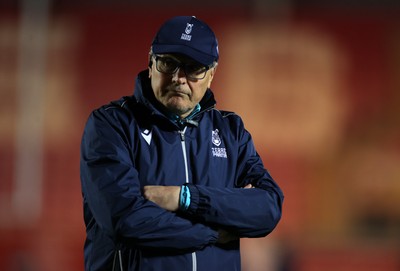 200326 - Scarlets v Zebre Parma - United Rugby Championship - Zebre Head Coach Massimo Brunello 