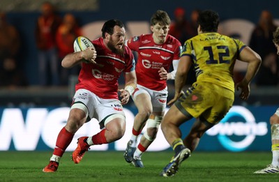 200326 - Scarlets v Zebre Parma - United Rugby Championship - Marnus van der Merwe of Scarlets 
